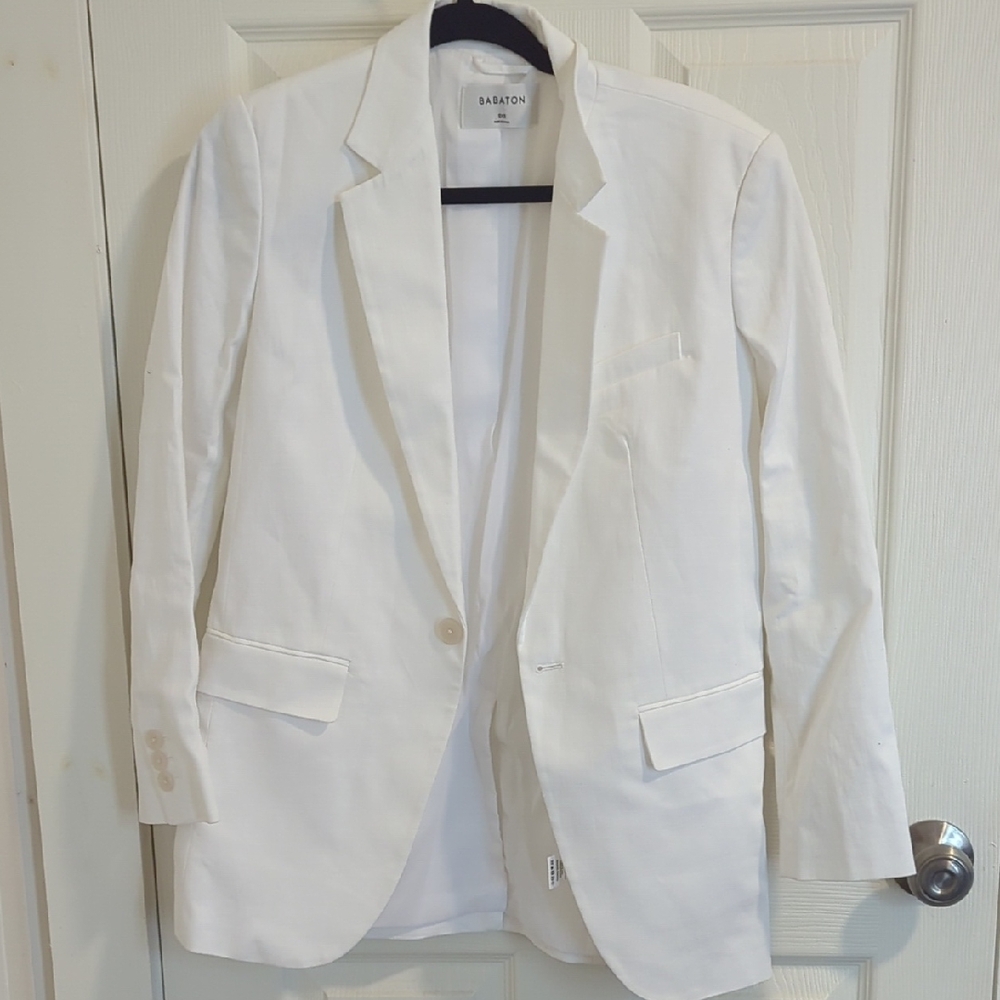 Babaton Linen Blazer